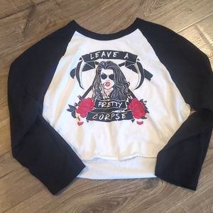Jasper Keys Cropped baseball tee